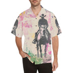 Baha Ranch Retro Pop Western Trail Ride Men's Camp Shirt Baha Ranch Western Wear