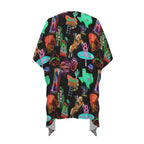 Baha Ranch Neon Vegas Duster Kimono Coverup Baha Ranch Western Wear