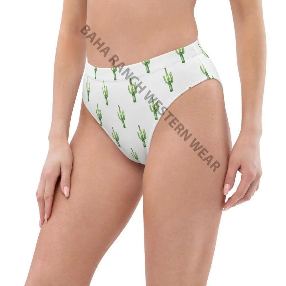 Yeehaw Cactus Bikini Bottom Baha Ranch Western Wear