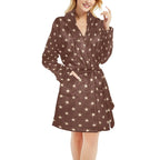 Cowgirl Says God Bless Women's Western Bath Robe Baha Ranch Western Wear