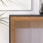 59in Modern Wood Console Table , Entryway Table, Sofa Table - Rustic & Contemporary Design