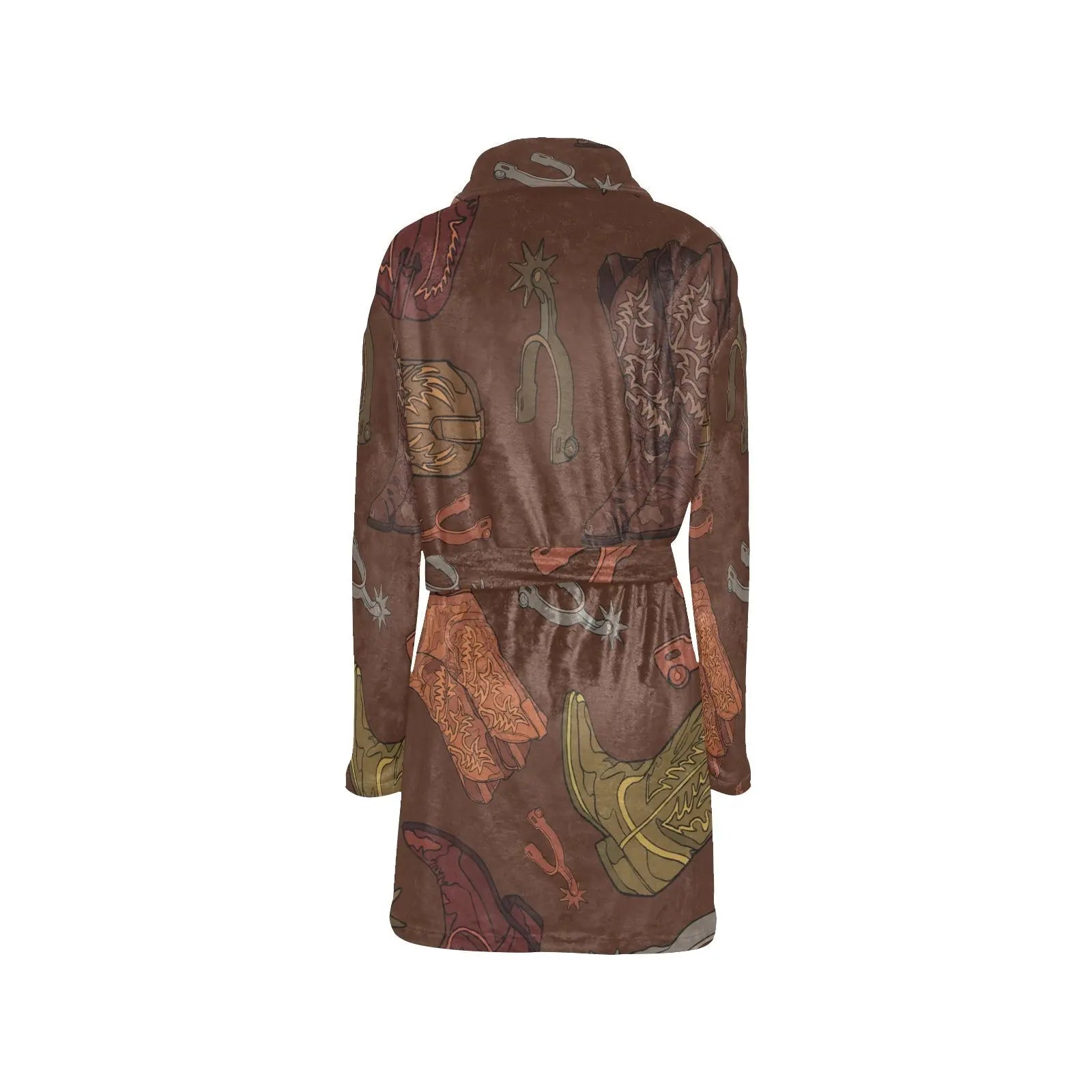 Boots and Spurs Women's Western Bath Robe Baha Ranch Western Wear