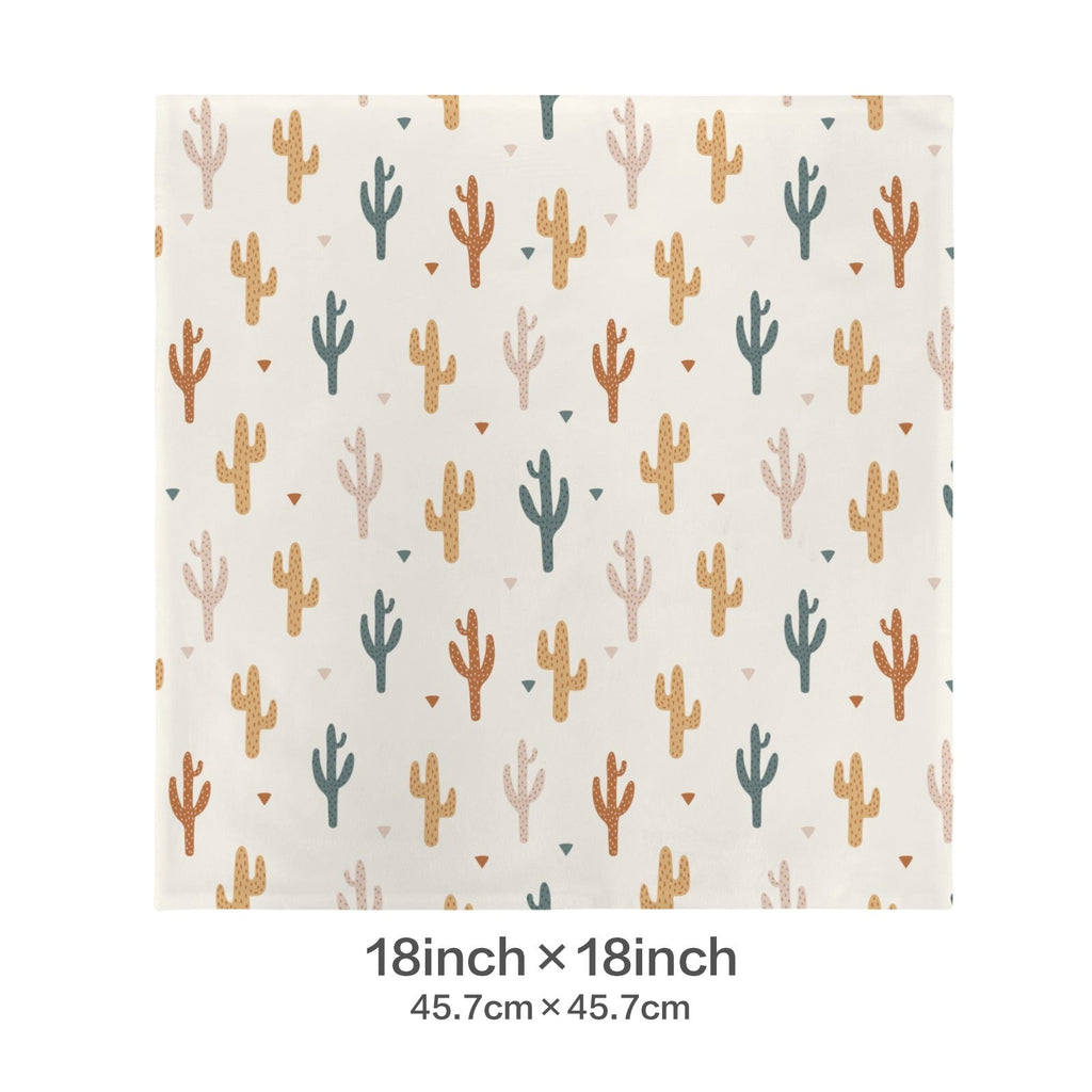 Cactus Velvety Soft Throw Pillow Case Made in America Baha Ranch Western Wear