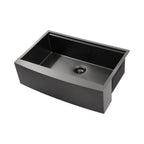 33x22x10'Farmhouse Apron Single Bowl Stainless Steel Kitchen Sink with Workstation