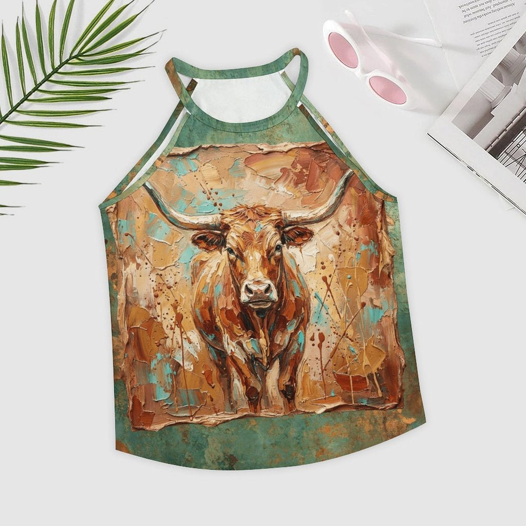 Baha Ranch Lonely Bull Western Tank Top Baha Ranch Western Wear