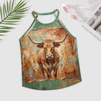 Baha Ranch Lonely Bull Western Tank Top Baha Ranch Western Wear