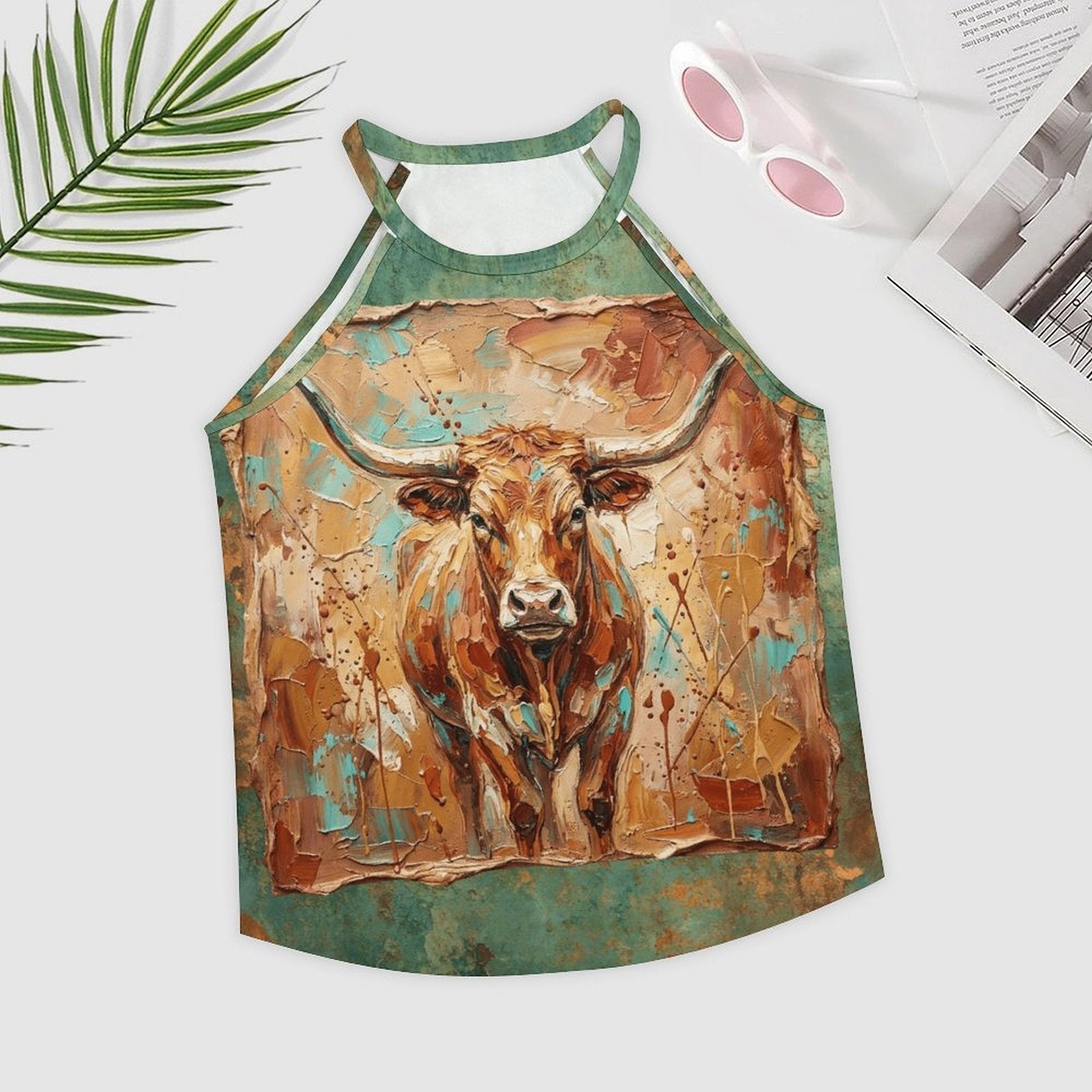Baha Ranch Lonely Bull Western Tank Top Baha Ranch Western Wear