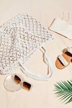 Fame Braided Square Tote Bag