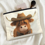 Cowboy Highland Cosmetic Bag Pack of 5 Made in America Baha Ranch Western Wear