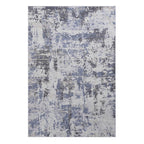 NAAR PAYAS Collection 8X10 Grey / Denim / Abstract Area Rug