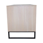 Modern Wooden Cat House with Scratching Mat - 47.64' x 21.46' x 25.98', 76.4 lbs