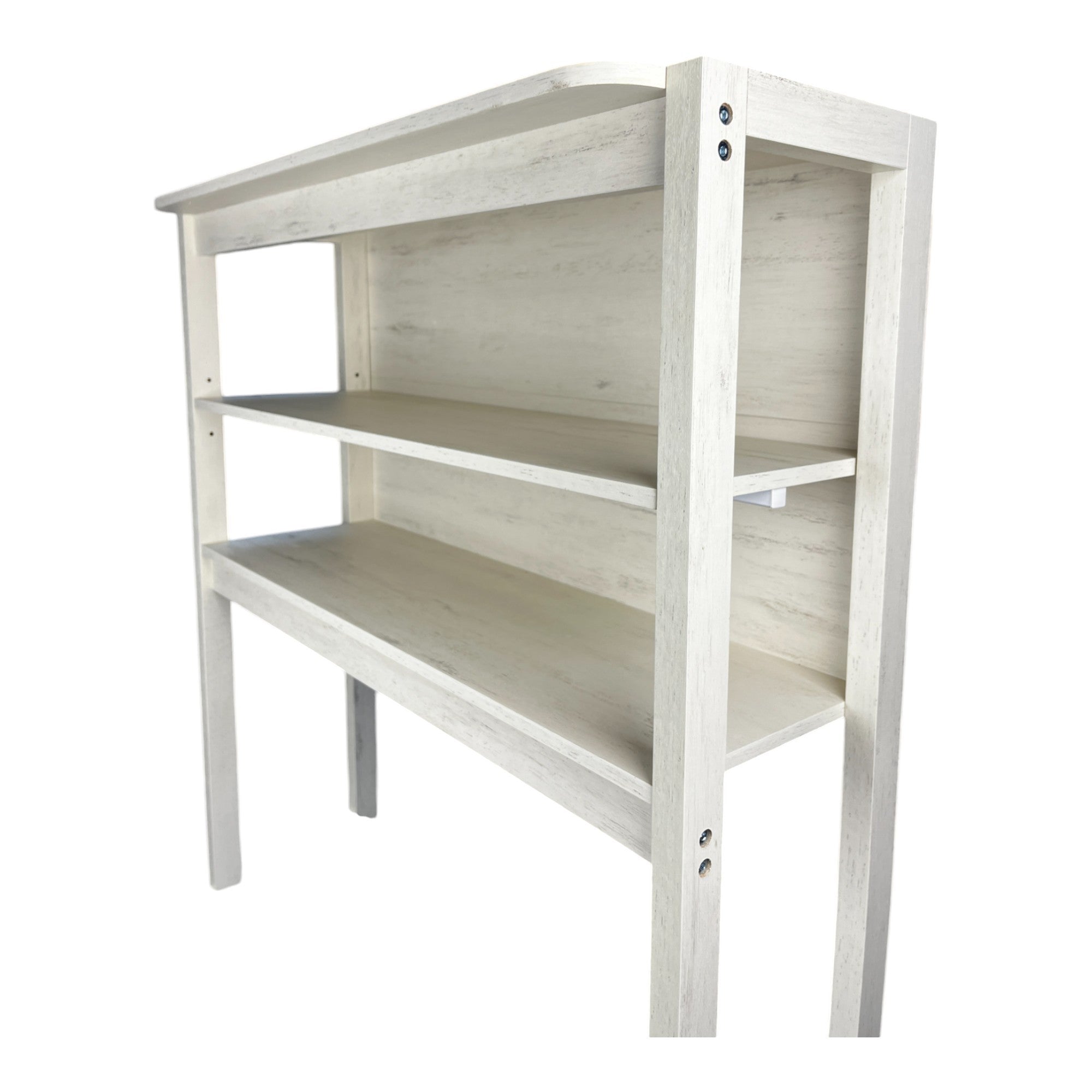 31.5' White and Black color 5-Tier Bakers Rack for Kitchen with Storage, Coffee Bar, Kitchen Shelves, Microwave Stand