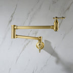 Wall Mount Folding Kitchen Pot Filler Faucet