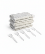 Royalty White X-Heavy Weight PP Soup Spoon, 10 Sleeves of 100 Soup Spoons (1000/cs)
