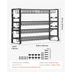 Spice Rack Organizer for Cabinet Kitchen Countertop Seasoning Organizer 18x11 in