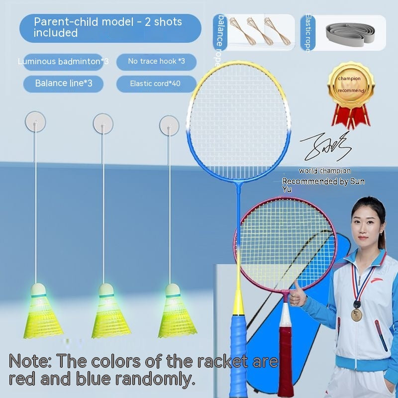 Strength Practice Fitness Sparring Rebound Badminton Trainer