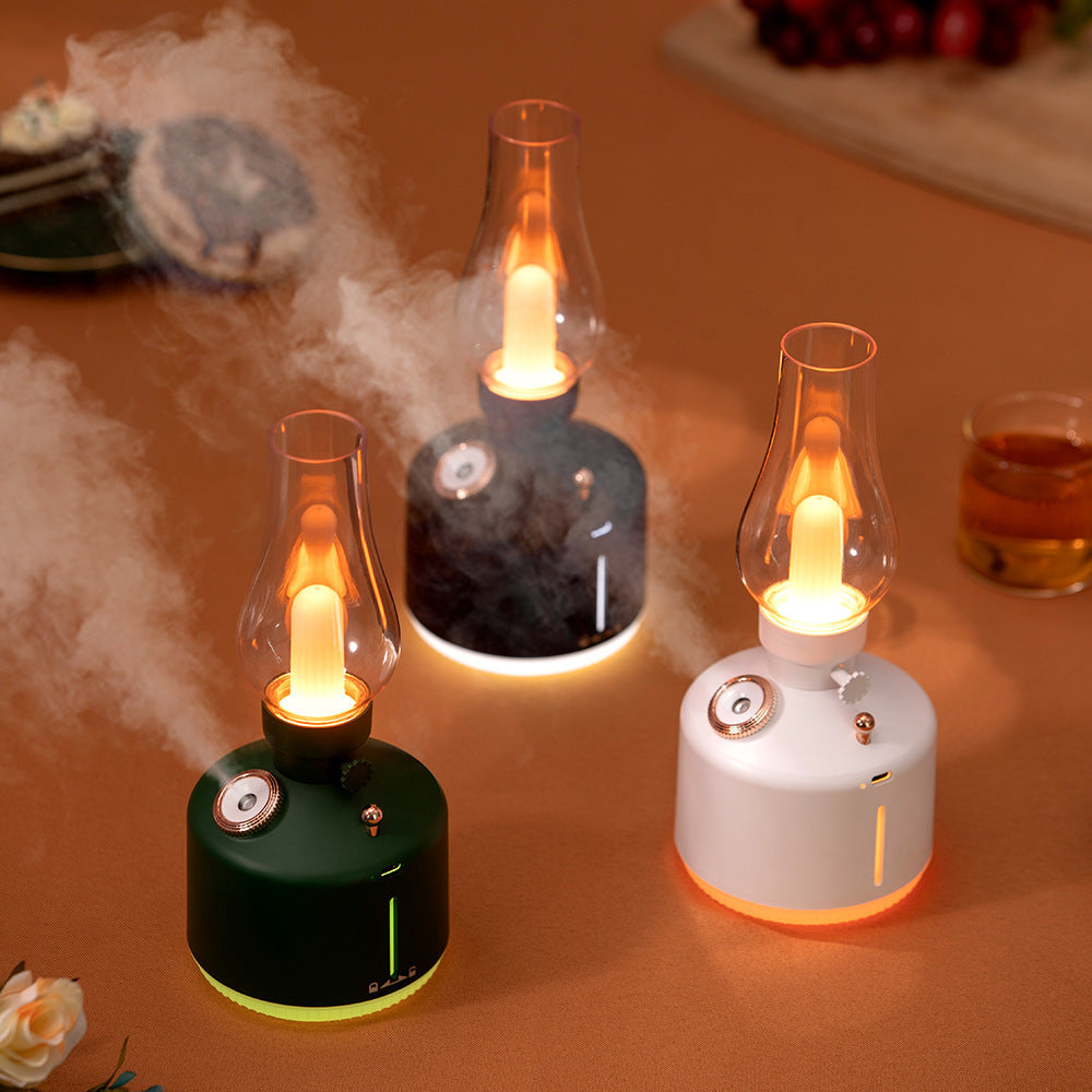 Retro Creative Table Lamp Bar Cafe Restaurant Bedside USB Charging Ambience Light