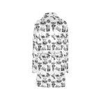 Baha Ranch Cowboy Print Women's Western Bath Robe Baha Ranch Western Wear