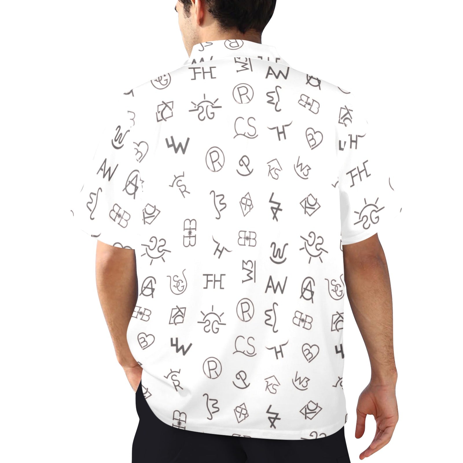 Baha Ranch Cattle Brands Hawaiian Shirt Made in America Baha Ranch Western Wear