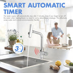 Touchless Kitchen Faucet, Hands Free Automatic Smart Kitchen Faucet, Stainless Steel Touchless Kitchen Faucet