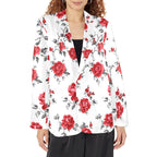 Baha Ranch Mexican Red Rose Floral Blazer Baha Ranch Western Wear