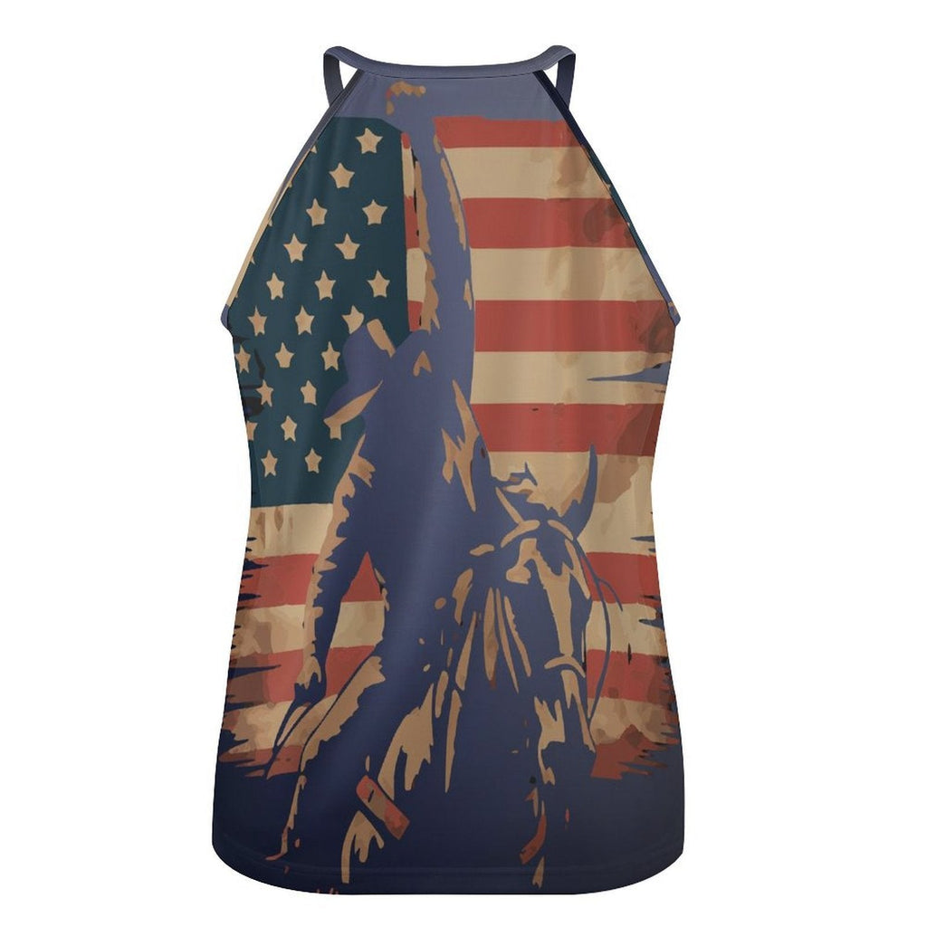 Baha Ranch American Cowboy Tank Top Baha Ranch Western Wear