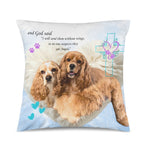 Baha Ranch Angel Pet Rainbow Bridge Custom Pillow Case Made in America Baha Ranch Western Wear