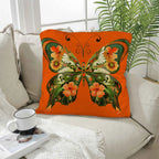 Retro Floral Butterfly Pillow Case Made in America Baha Ranch Western Wear