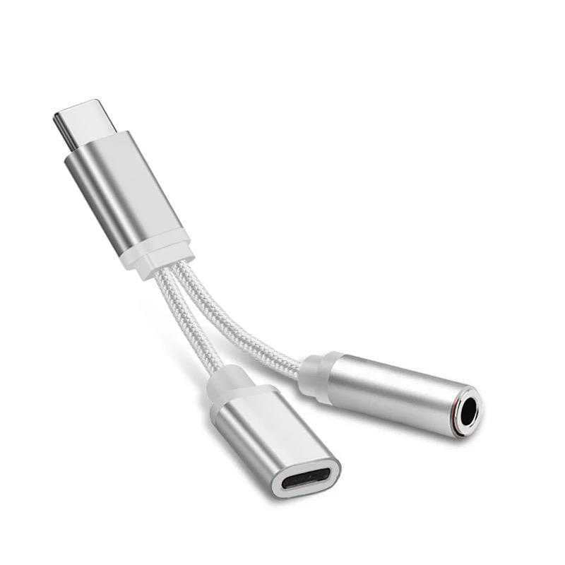 Headphone Adapter Cable Type-c Converter 3.5mm Headphone Adapter