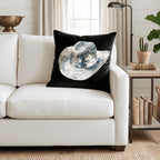Baha Ranch Disco Hat Velvety Soft Pillow Cover Made in America Baha Ranch Western Wear