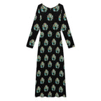 Baha Ranch Turquoise Naja Long Sleeve Jumpsuit Baha Ranch Western Wear