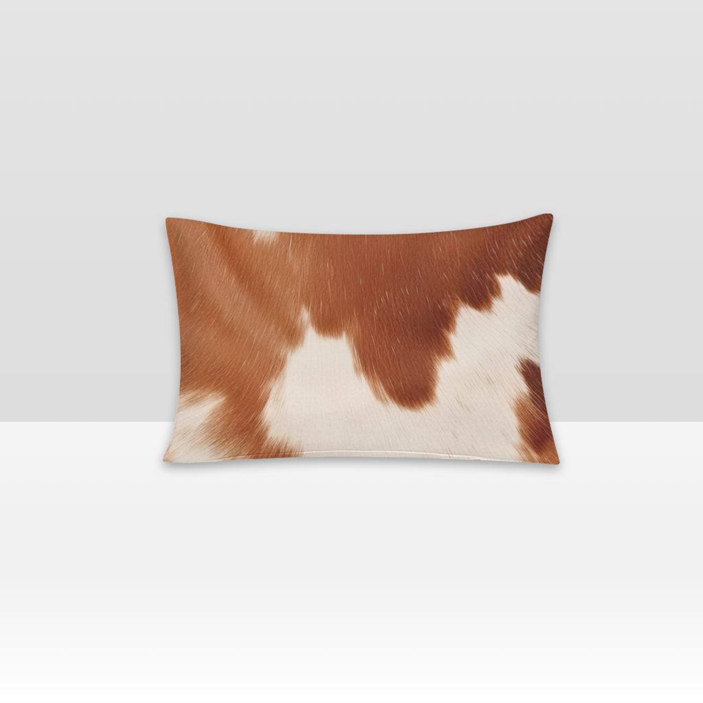 Baha Ranch Cowhide Print Pillowcase Made in America Baha Ranch Western Wear