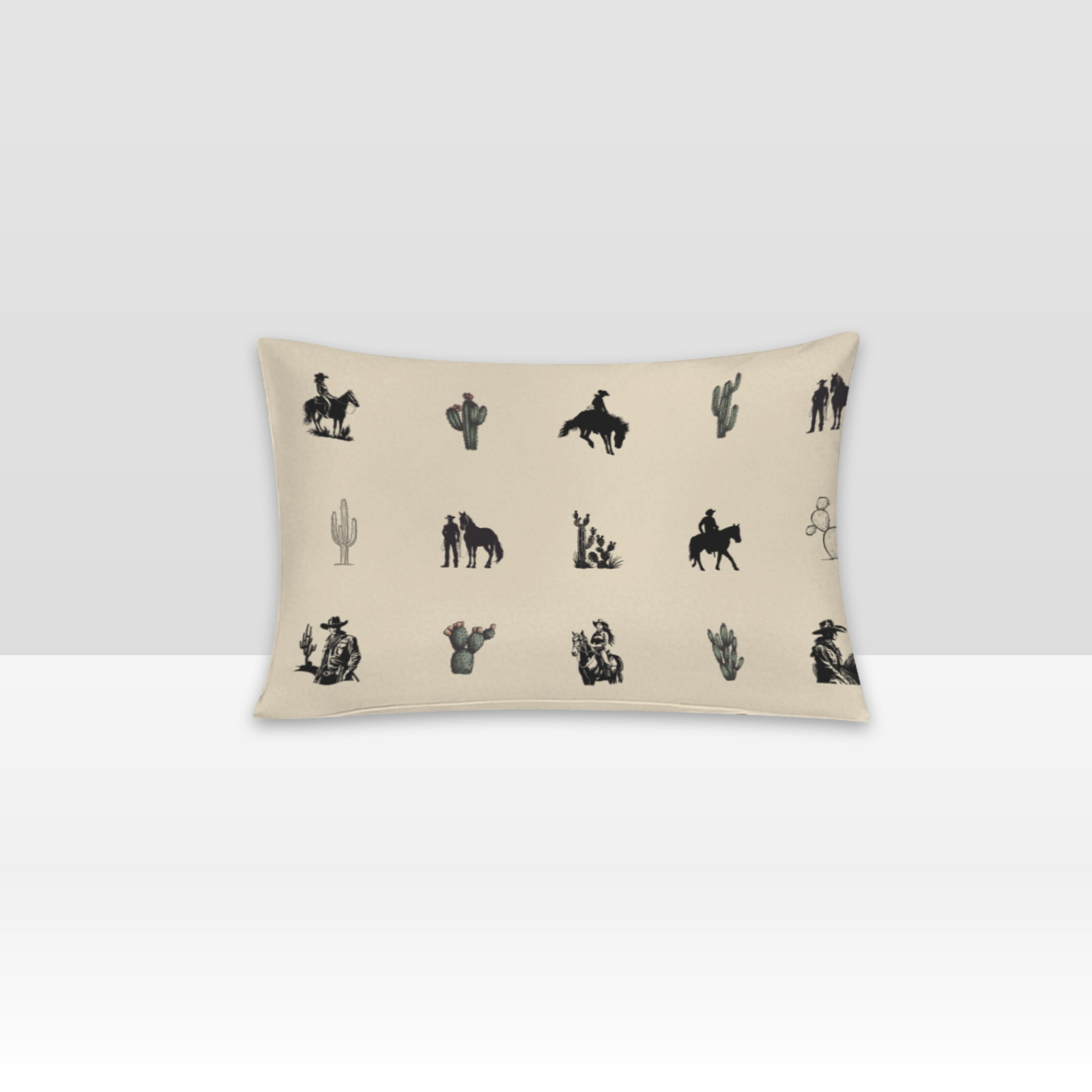 Baha Ranch Western Cowboy Cowgirl Pillowcase Made in America Baha Ranch Western Wear