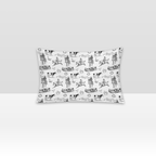 Baha Ranch Ranch Life Pillow Case White Made in America Baha Ranch Western Wear