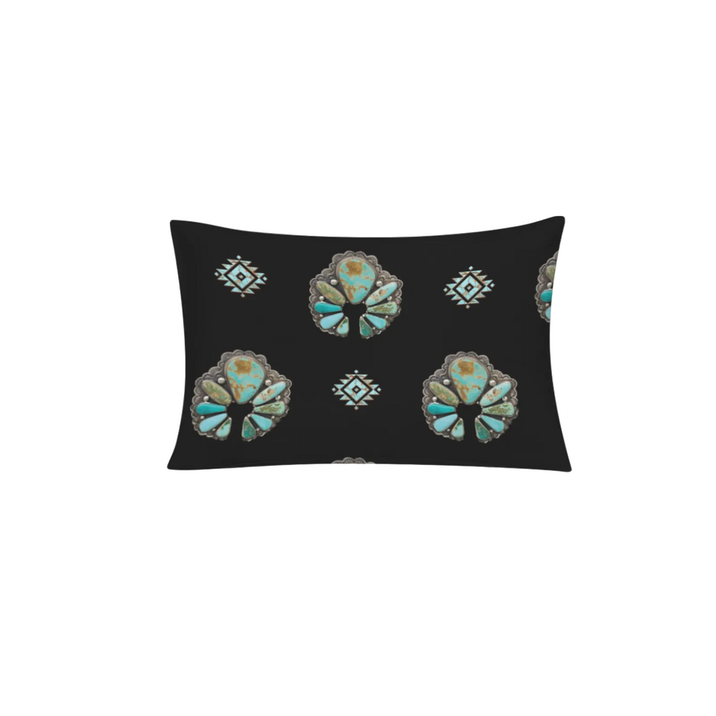 Baha Ranch Turquoise Naja Pillow Case Made in America Baha Ranch Western Wear