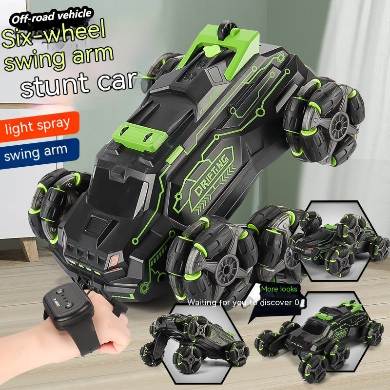 Remote Control Swing Arm Stunt Car Feel Drift Off-road Spray Deformation