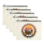 Native Sun Cosmetic Bag Pack of 5 Made in America Baha Ranch Western Wear