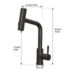 Touchless Kitchen Faucet, Hands Free Automatic Smart Kitchen Faucet, Stainless Steel Touchless Kitchen Faucet