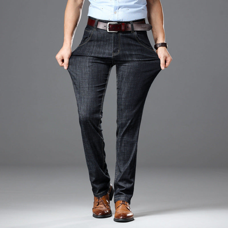 Straight Stretch Slimming Men's Clothing