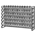 Spice Rack Organizer for Cabinet Seasoning Storage Set Wall Mounted 4 Pack