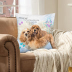 Baha Ranch Angel Pet Rainbow Bridge Custom Pillow Case Made in America Baha Ranch Western Wear
