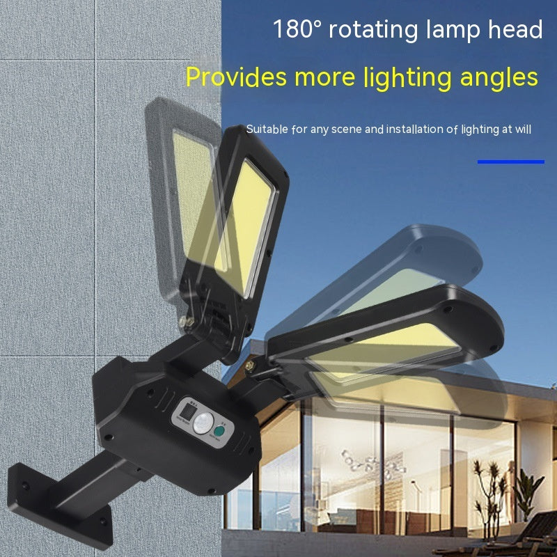 Human Body Induction Solar Lamp Waterproof LED Street Lamp