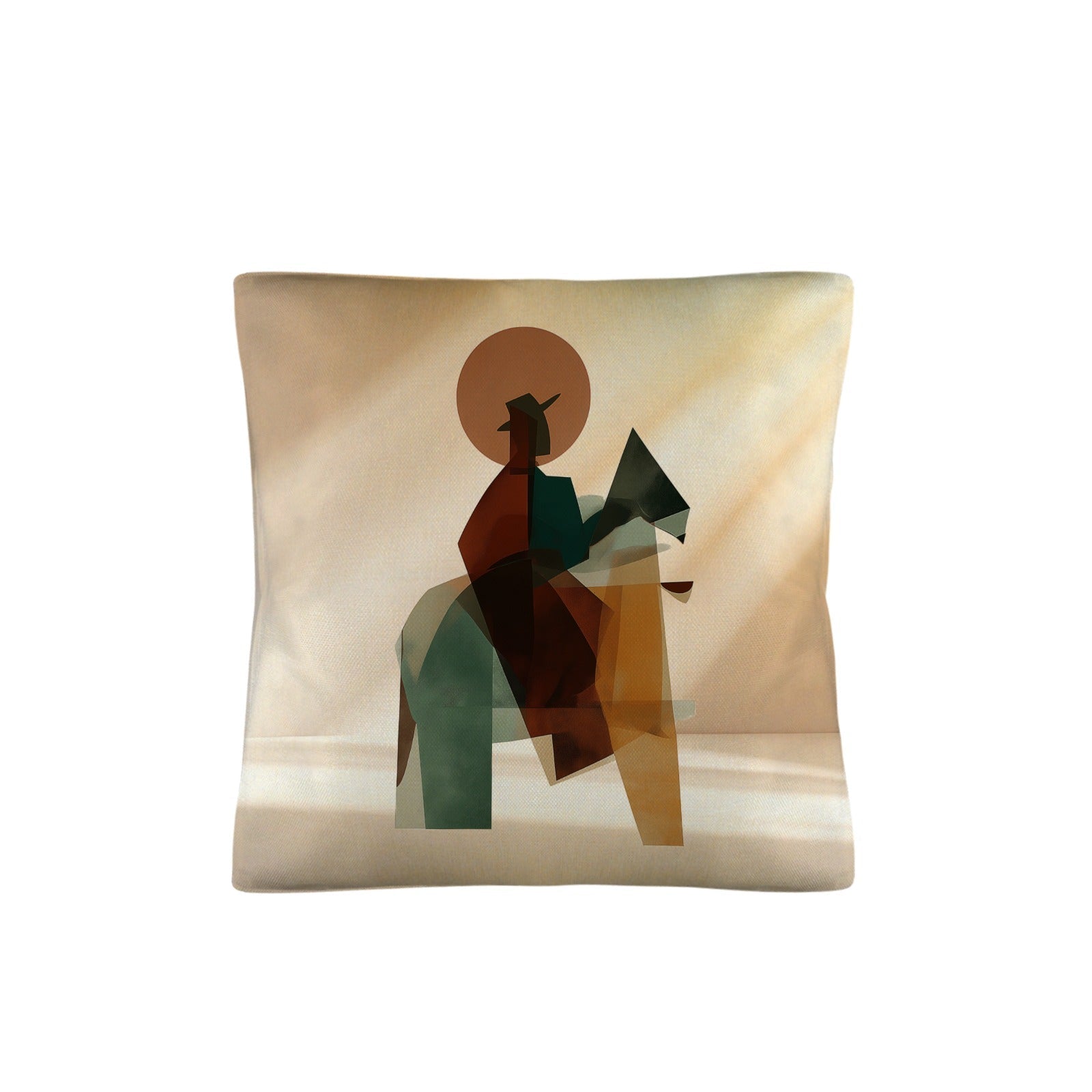 Cowboy Custom Pillow Case 18x18inch Made In America Baha Ranch Western Wear