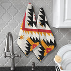 Southwestern Aztec Set of 2 Kitchen Dish Towels Made in America Baha Ranch Western Wear
