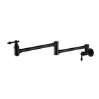 Wall Mount Folding Kitchen Pot Filler Faucet