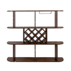 Large Wall Mounted 3 Tier  Rustic Bottle Wine Rack,Multifunctional Wooden Wall Mounted Wine Rack,Storage Rack with Wine Glass Holder,mounted wall Storage winerack Rack for Home Bar Dining Room Decor
