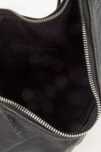 Fame Larger Leather Crescent Shoulder Bag