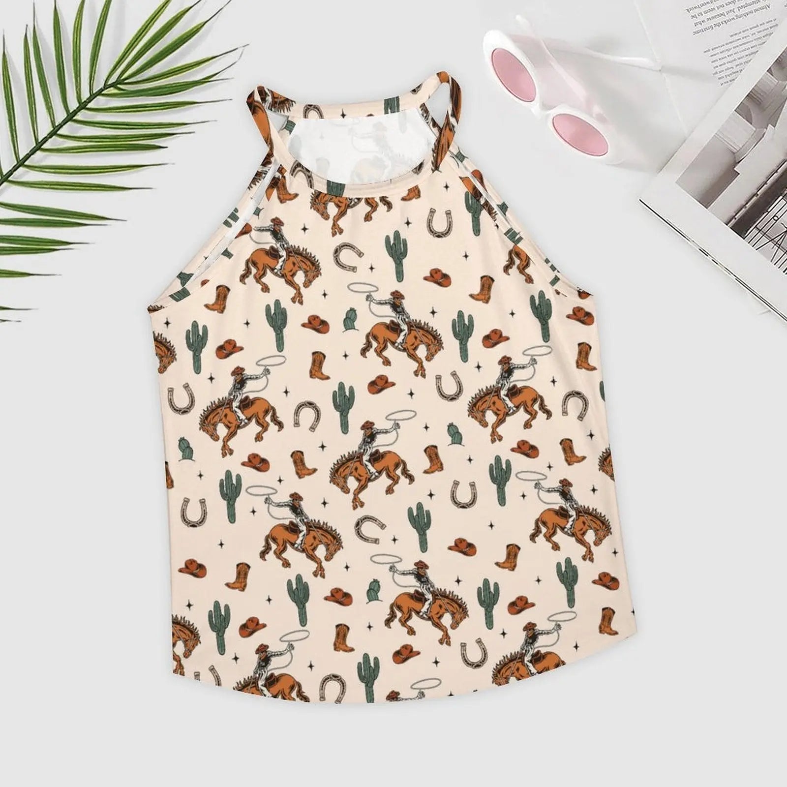 Rodeo Cowboy Western Tank Top Baha Ranch Western Wear