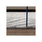 Geometrix GC_DIM1008 Gray 7 ft. 10 in. x 10 ft. 6 in. Contemporary Area Rug with Geometric 3D Effect