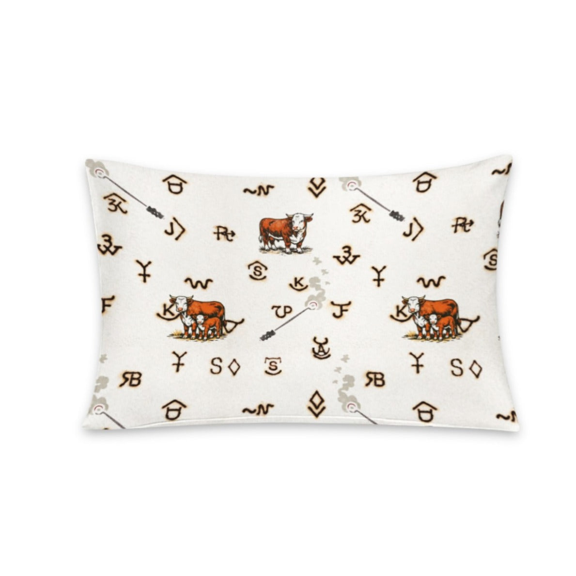 Baha Ranch Hereford Brands Pillowcase Made in America Baha Ranch Western Wear